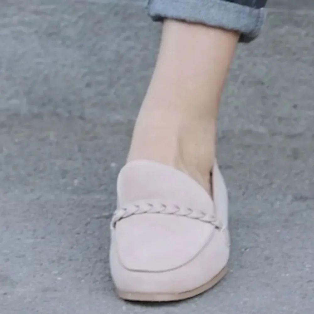 BRAND NEW JOIE SUEDE LEATHER BRAIDED  DETAIL LOAFERS